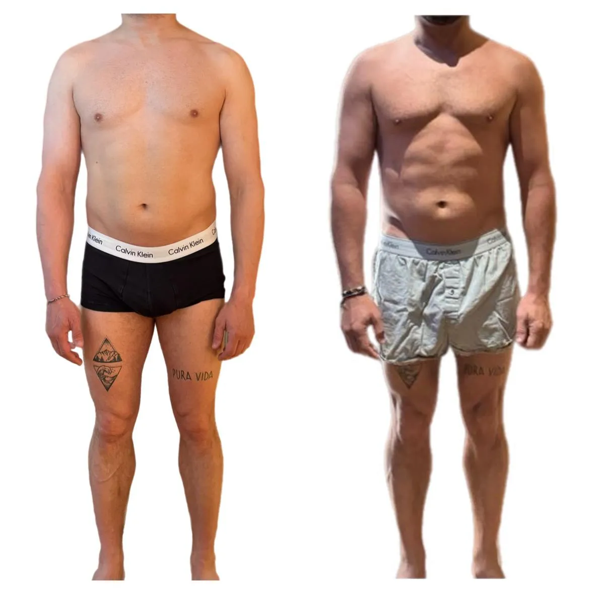 Transformación de Carlos: resultado final, cuerpo definido y vuelta al esquí