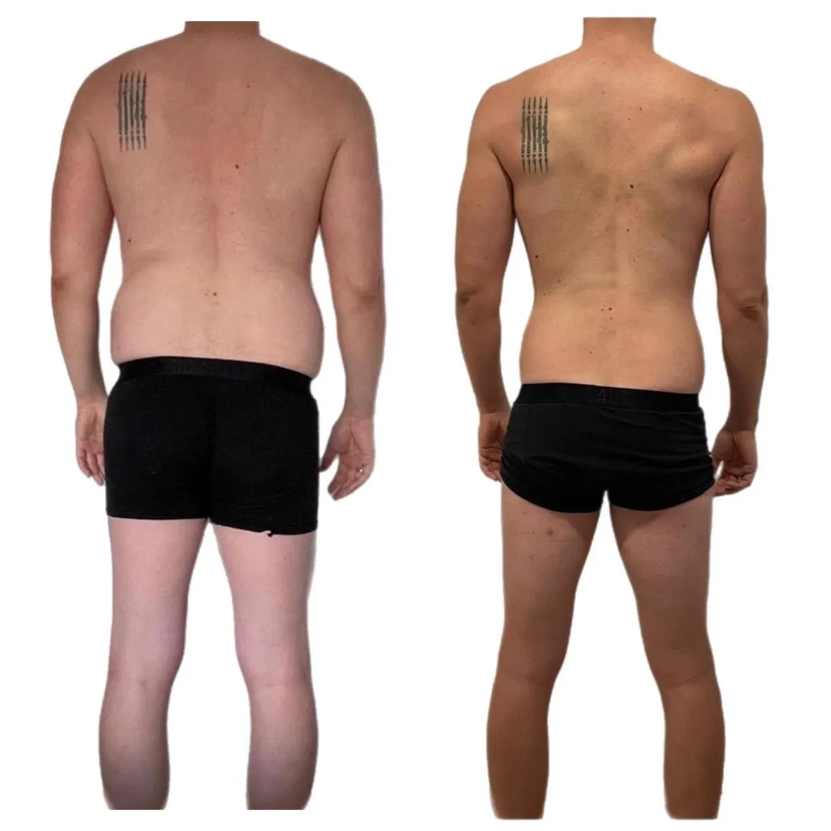 Transformación de Gabi: antes y después, -11 kg de peso siendo padre de un niño de 5 años